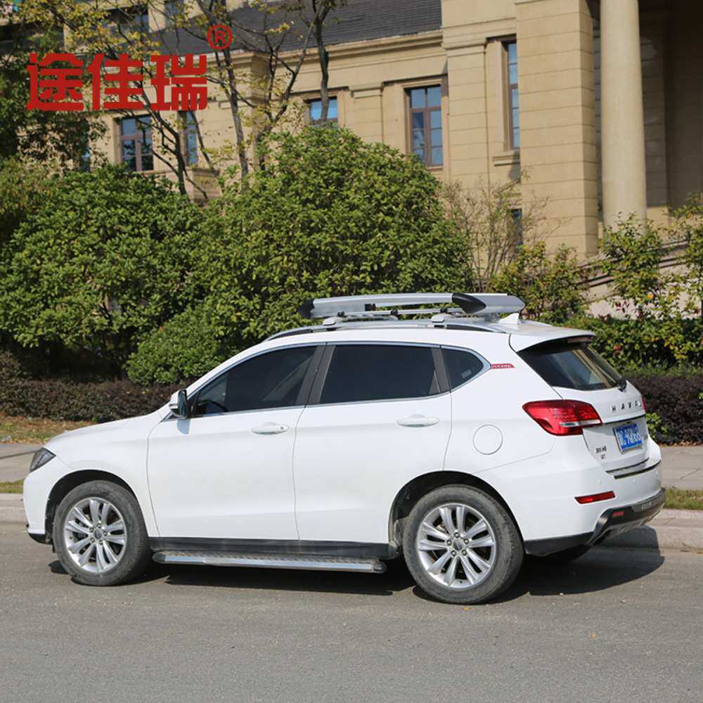 通用汽车行李框 车顶承重旅行架行李框 加厚铝合金防盗翼杆现货