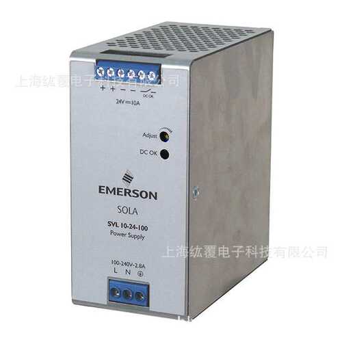 SOLA电源SVL10-24-100  DIN导轨式电源 240W 24V 10A