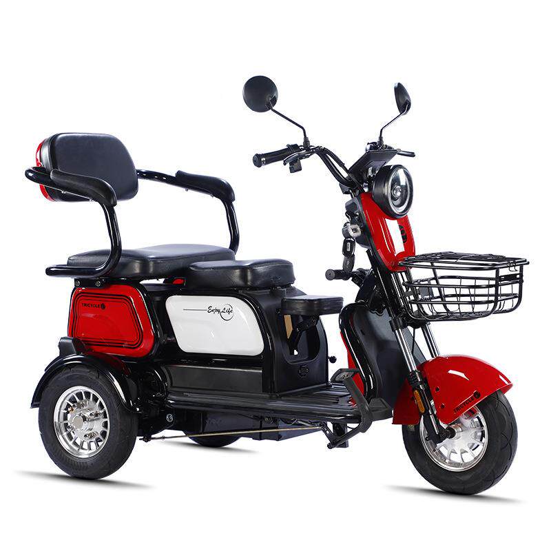 新款电动三轮车家孩用小型车老人瓶老年代步车接送子X3电三电轮女