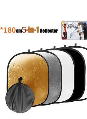 15道0*26280背0CM五合一反光板折叠便携式大号摄影照景补拍光辅助
