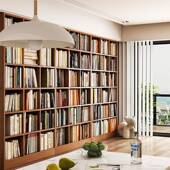 斯蔓书柜架置物架墙组合格子柜客书厅无品牌 格靠墙收纳柜储物柜