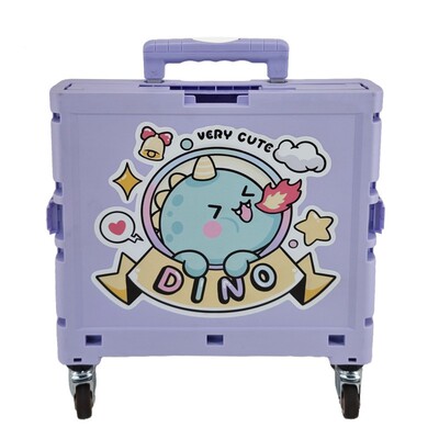 携式小便ZY-SAA4拉车四轮塑料叠购折物车静音万向轮小推买车可移