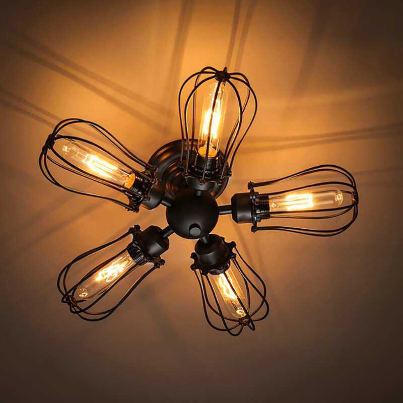 美式loft工业风铁艺吸顶灯餐厅复古铁网锅盖吧台阳台过道创意灯,3C数码配件,摄像机配件,淘宝优惠券,粉丝福利购,淘宝优惠卷