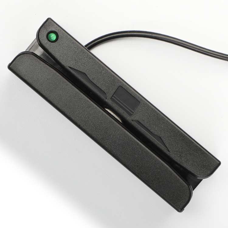 双磁头双面双向磁条卡阅读器刷卡机读卡器 Magnetic Card Reader