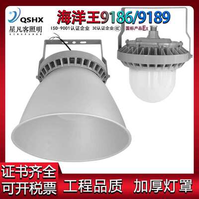 防爆三防灯9186免维护LED灯NFC9189化工厂煤矿石油实用LED海洋王