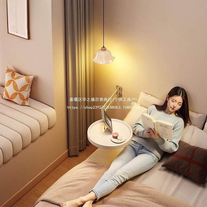 床头置物架家用卧室2025新款小型床边桌墙壁挂式折叠床头柜替代品,电子元器件市场,其它元器件,淘宝优惠券,粉丝福利购,淘宝优惠卷