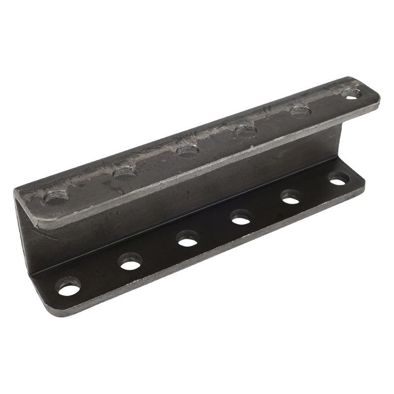 可调节连接器U型槽钢3寸牵引环安装U型板拖挂房车改装配件替换件