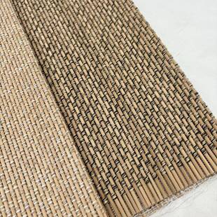 天然竹帘子竹席竹编屏风材料灯罩辅料家具配件柜门装饰面吊顶墙面