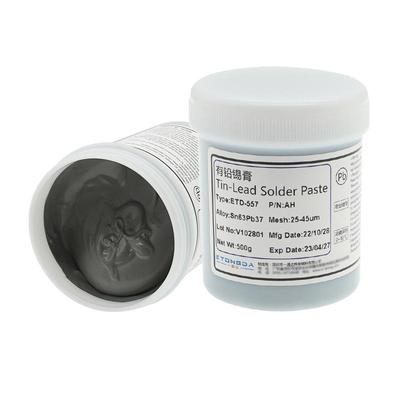 有铅锡膏Sn63Pb37QFN爬锡好无锡珠6337锡膏皮线灯锡膏