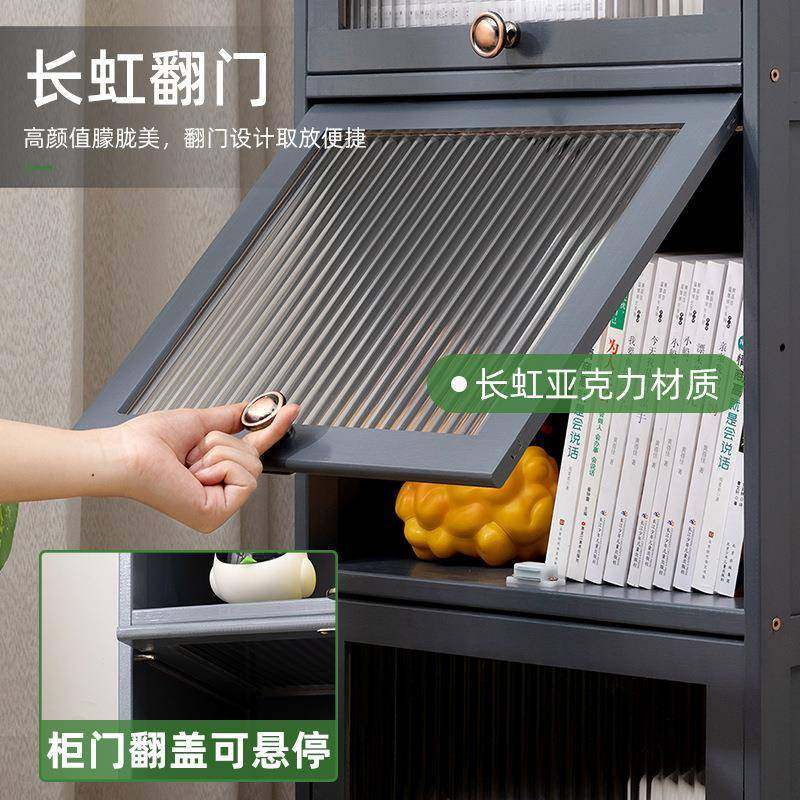 木马人书架落地书柜子桌面置物架儿童客厅简易家用办公室多层储物