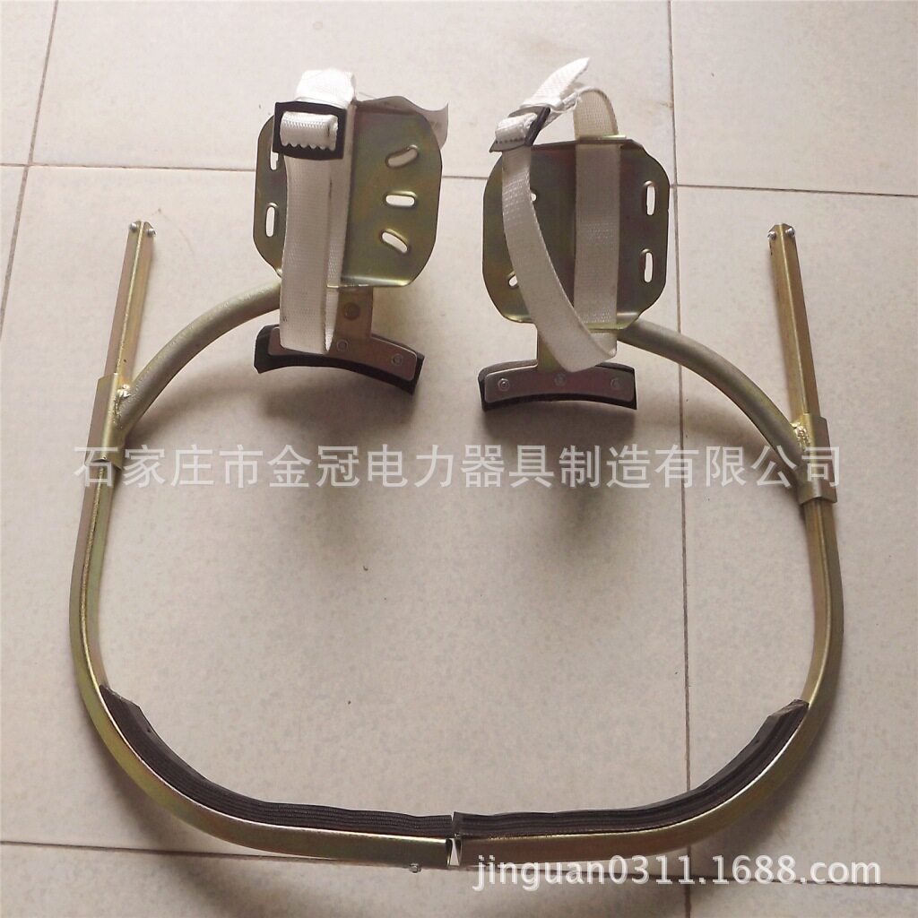 电工登高爬树脚扣开口可调