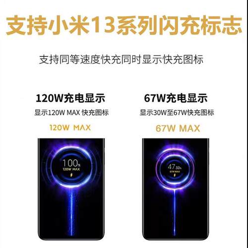 适用小米13小数据线67W超级闪充米13充电线6A快充小米13Pro充手机数据线12瓦0适用小米W闪小米13pro充电线加