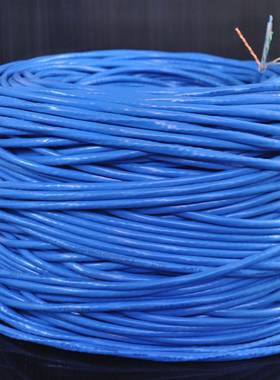 六类网线CAT6UTP6680HSY4*2*0双.53绞线网线络超六类非屏蔽V网线