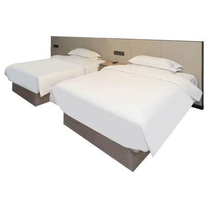 捷酒店家具标23662间全套宾馆快床客柜房床捷民宿快公寓衣大床默