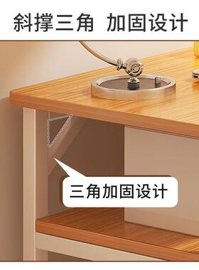 长条桌子靠墙窄ZJI长方形办公人桌双书桌家用电桌床脑尾桌写字工