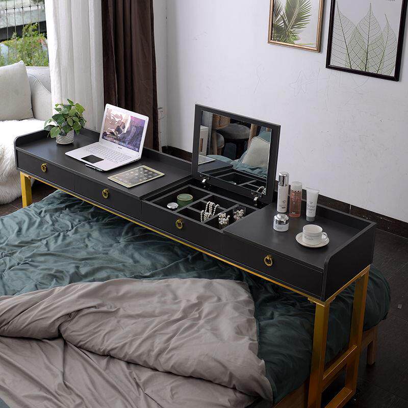 轻奢跨床桌桌桌可移动详见包装床上桌梳妆电台脑桌卧室床上懒人床