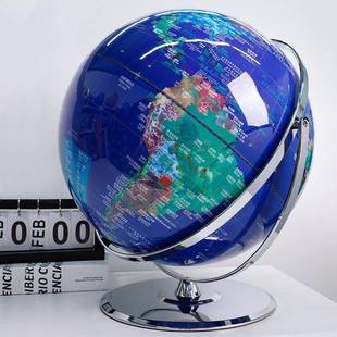 地球仪4室2cm高复清146学生用万向古政仿古大号办公客厅摆件装区