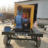 自旱走式 抽水振车动小防抗柴油泵车RRD四轮汛防汛泵车