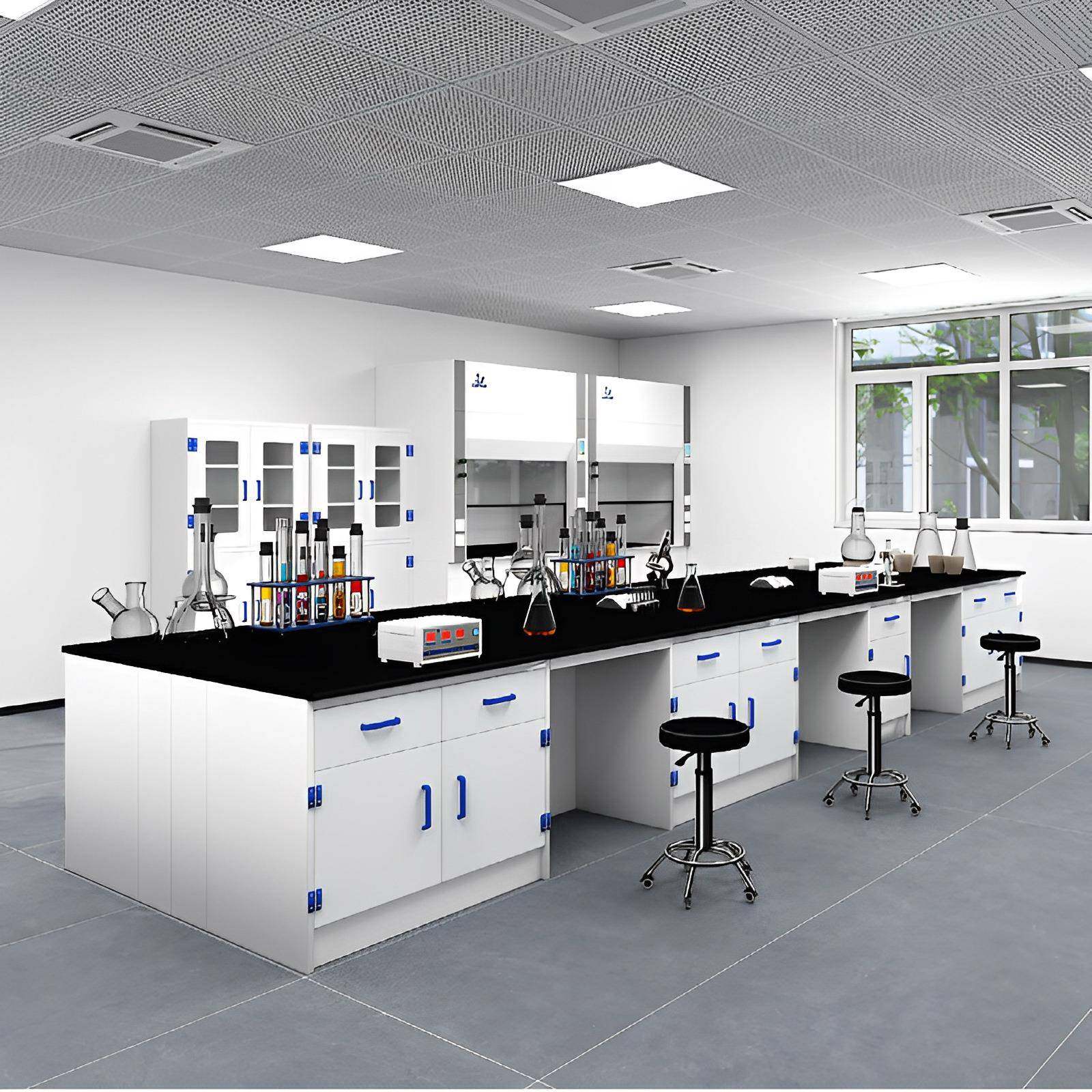 南京验室工作台验试钢木实台pp边咨询客服台水槽台理化实板中央台