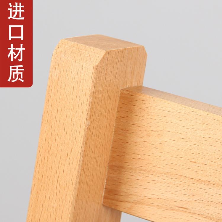 画奢彩德国榉木制两用落双轮、架万向轮大587地SCH190油画