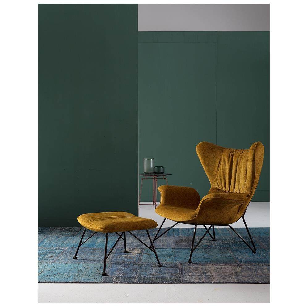 唐秀TJHFC-451043B荣耀家布具创意沙售设计科技休闲发椅金楼属阳