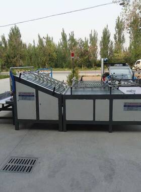 阳信编织袋塑编设备冷切缝印收一体机(电动翻拍)