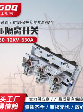 电气供应高压开关GN0-12KV-60A带辅助户内隔离开关