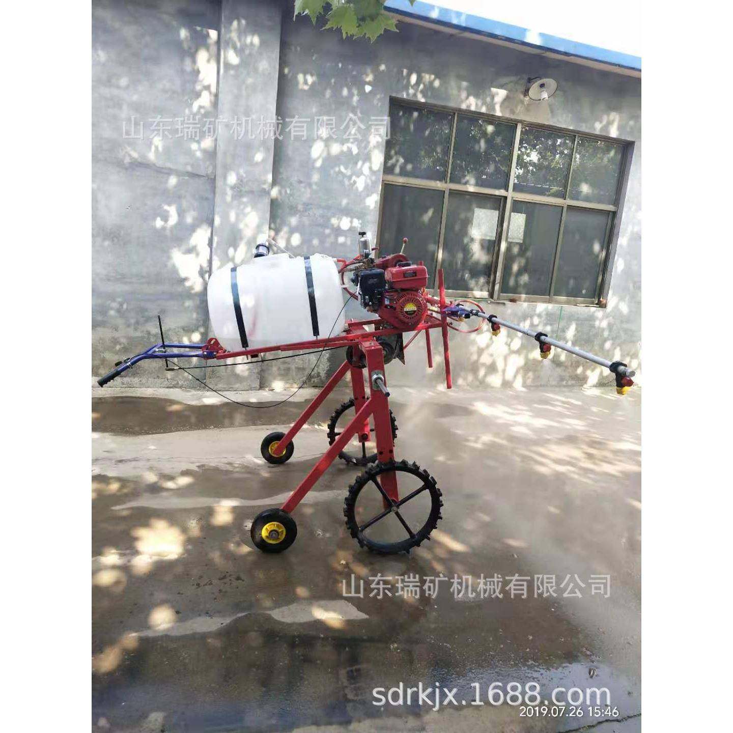 家用喷药打药机手推170汽油柴油打药机自走式玉米大豆打药机