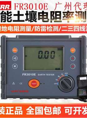 征能ES3001接地电阻测试仪土壤电阻率测试表 FR3010E防雷电压检测