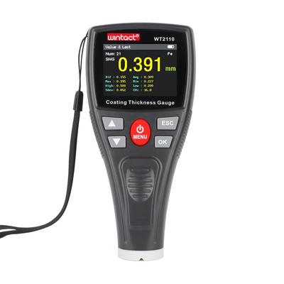 铁铝基底二合一涂层测厚仪 Coating Thickness Gauge汇天益WT2110