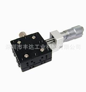 X轴交叉滚柱型CGZX30/LGZX30/RGZX30台面尺寸30*30手动微调位移台