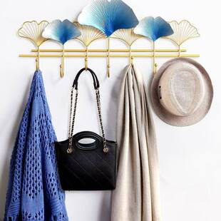 轻奢入墙户门玄关挂衣进门上钩壁挂衣包架创意挂衣区衣帽ATS挂架