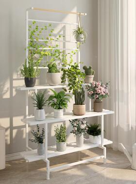 20室25款家带轮置用物架阶梯客厅落地式多层花架ICV子阳台外新置