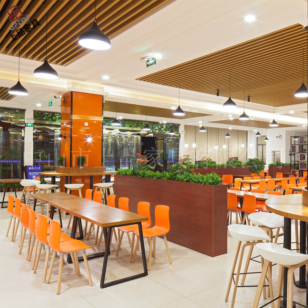 学校食堂快餐厅商用餐桌椅