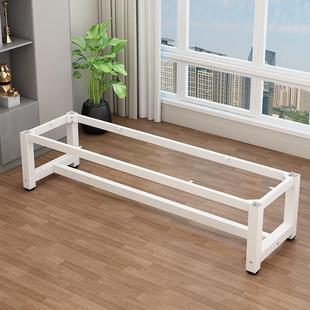 凳子桌脚支架铁腿艺餐桌长条板底凳电脑桌茶几座子定SAI制岩板架