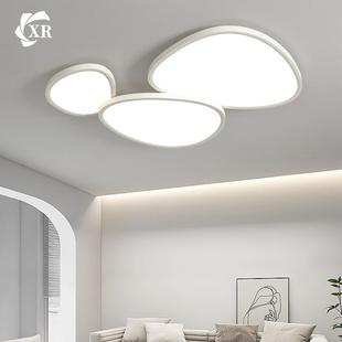 鹅卵石普瑞厅护眼客现主灯云271朵吸顶灯新代简约大气中山灯具202