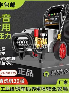 黑猫高压洗车机20三V2大功率商用56947车洗车机相洗店养殖场物业