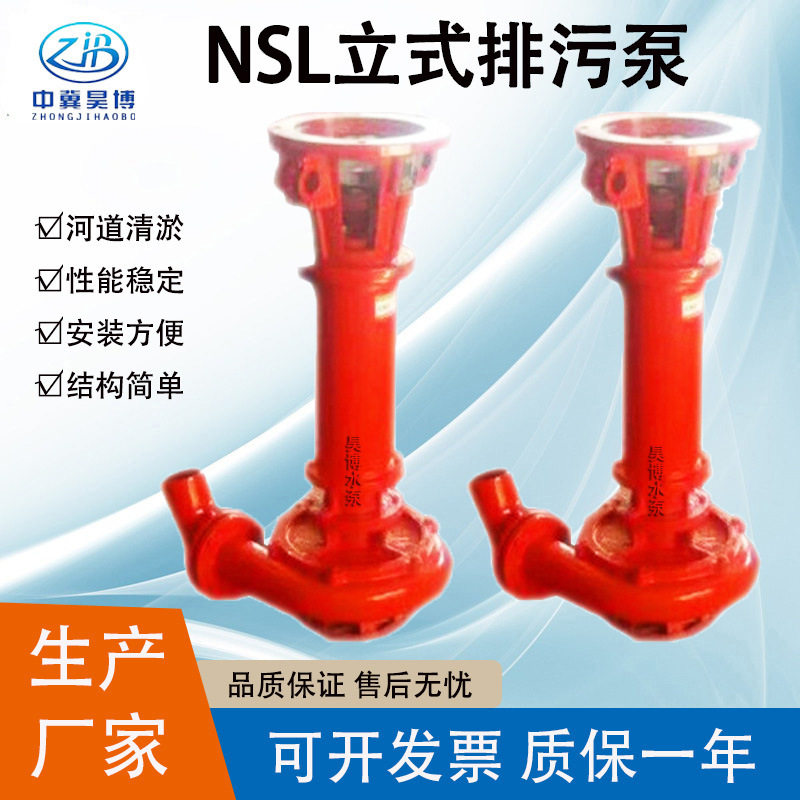 昊博NSL立式大流量抽砂泵