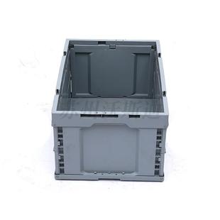 中折叠箱4628塑料AWX周转箱带盖物流输运框加厚间物料筐运输箱