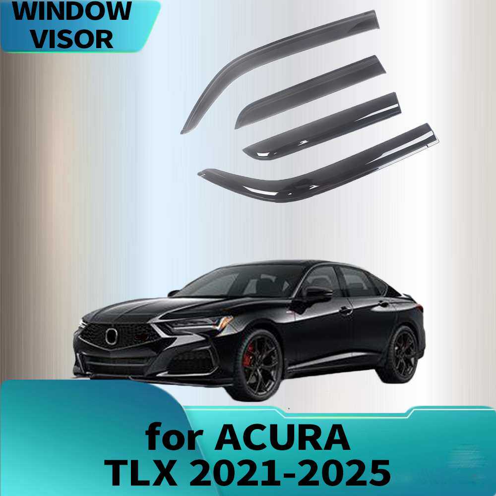 适用讴歌ACURA TLX 2021-2025晴雨挡侧窗导流板雨
