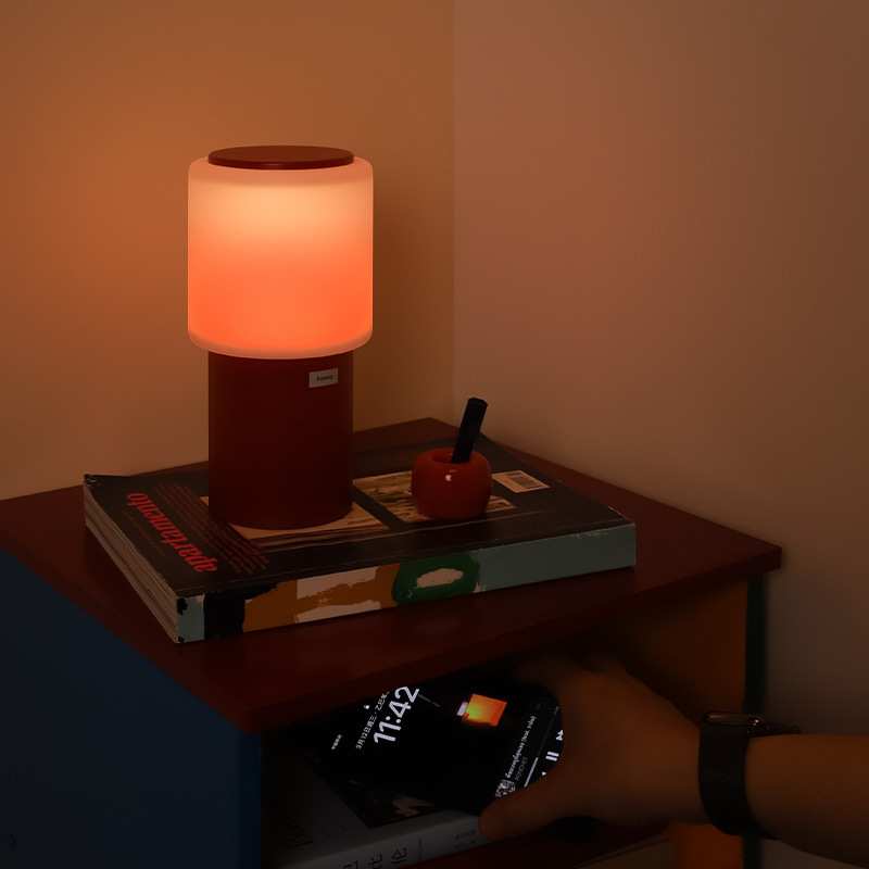 新品MUID落日灯卧室桌面LED氛围灯创意usb充电夕阳落日余晖小夜灯