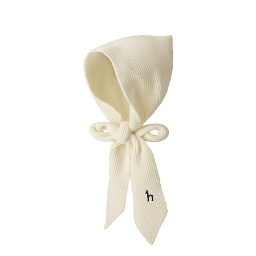 【官网正品】哈吉斯尼森披肩围脖帽子一体秋冬季保暖针织