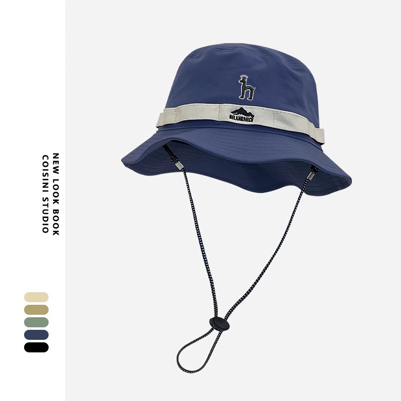 【官网正品】Horgias哈吉斯尼森抽绳撞色渔夫帽子男女春夏户外出