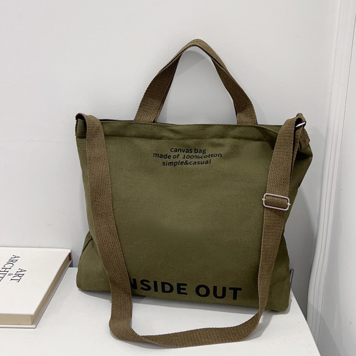 帆布包女包包2025年新款大容量