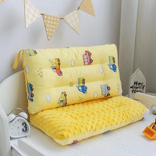 6岁定型枕小学生单人整头四季 儿童枕头豆豆枕幼儿园枕芯纯棉1