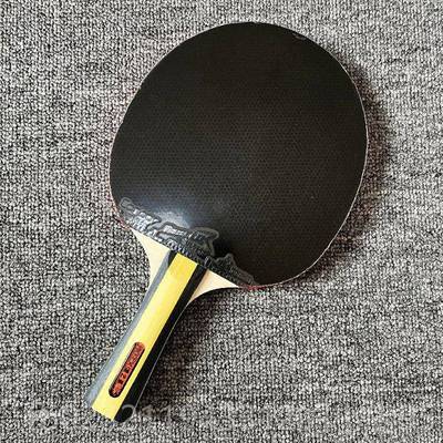 高档专业乒练乓球拍底初学板者训拍7层木纯板 体校专用