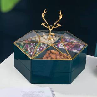 高档水果盘厅家用5202新客款 茶几果盘高档轻奢水果盆水篮果摆放零