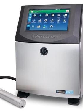 黄墨喷码机 伟迪捷Videojet 1580C 软颜料墨水 动态校准高对比