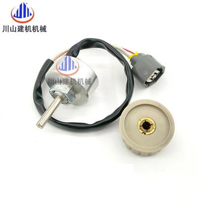 挖掘机沃6070/850/8/雷150//200/210IGT/220/240油门旋钮开关控制