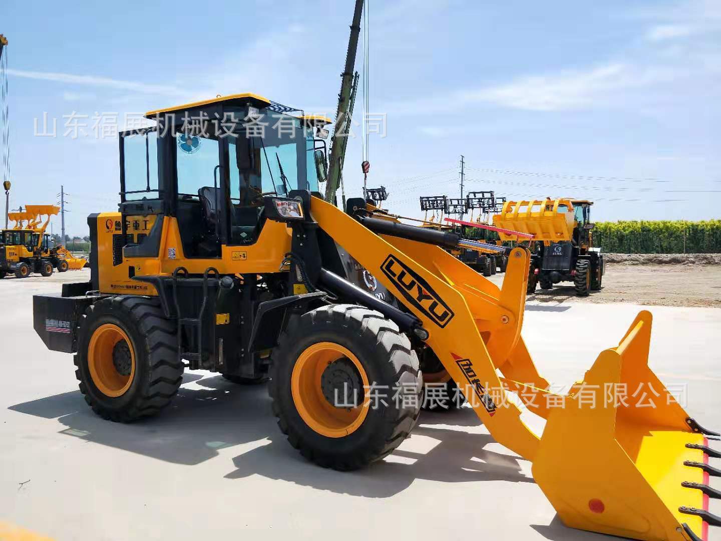 鲁宇ZL930砂石小铲车电启动